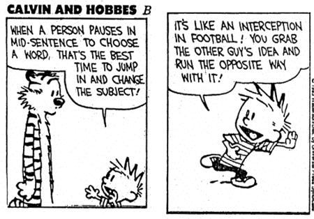 calvin and hobbes