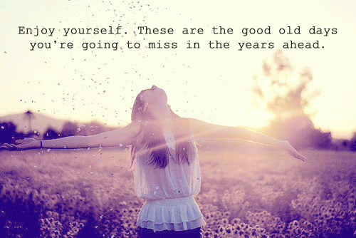 good ole days