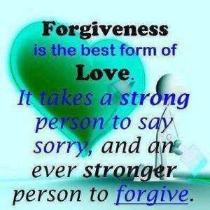 forgiveness