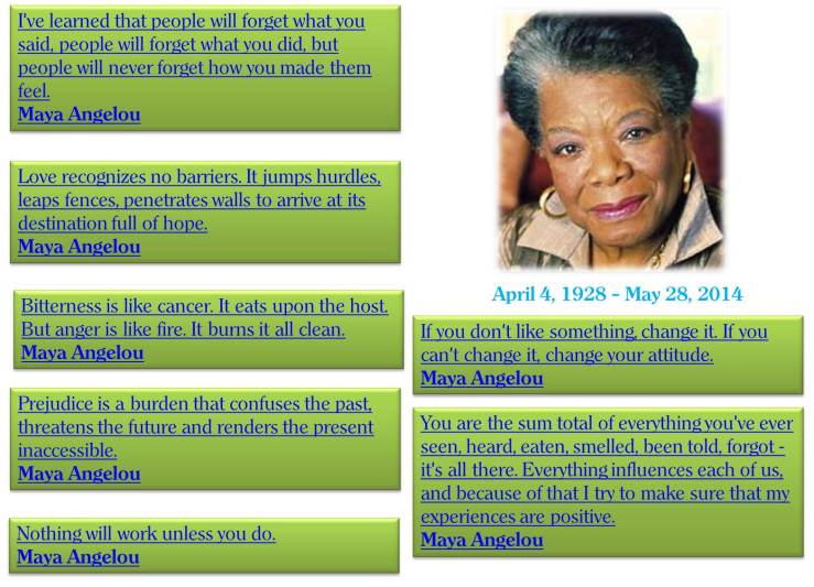 maya angelou