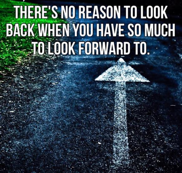 no looking back