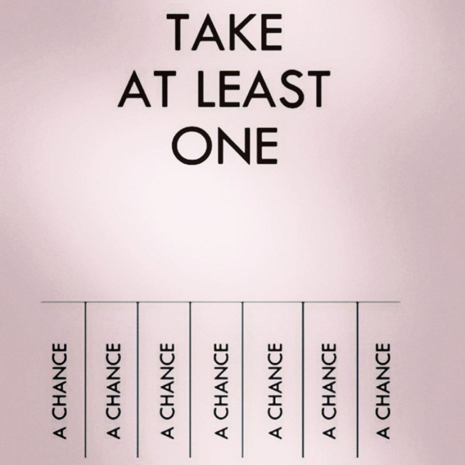 take a chance