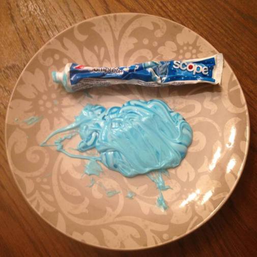 toothpaste